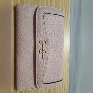 Jessica Simpson Soft Leather Tri-Fold Wallet